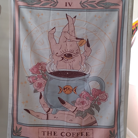 Source Unknown Accessories - Coffee Scarf Mystical Goth Zen Themes